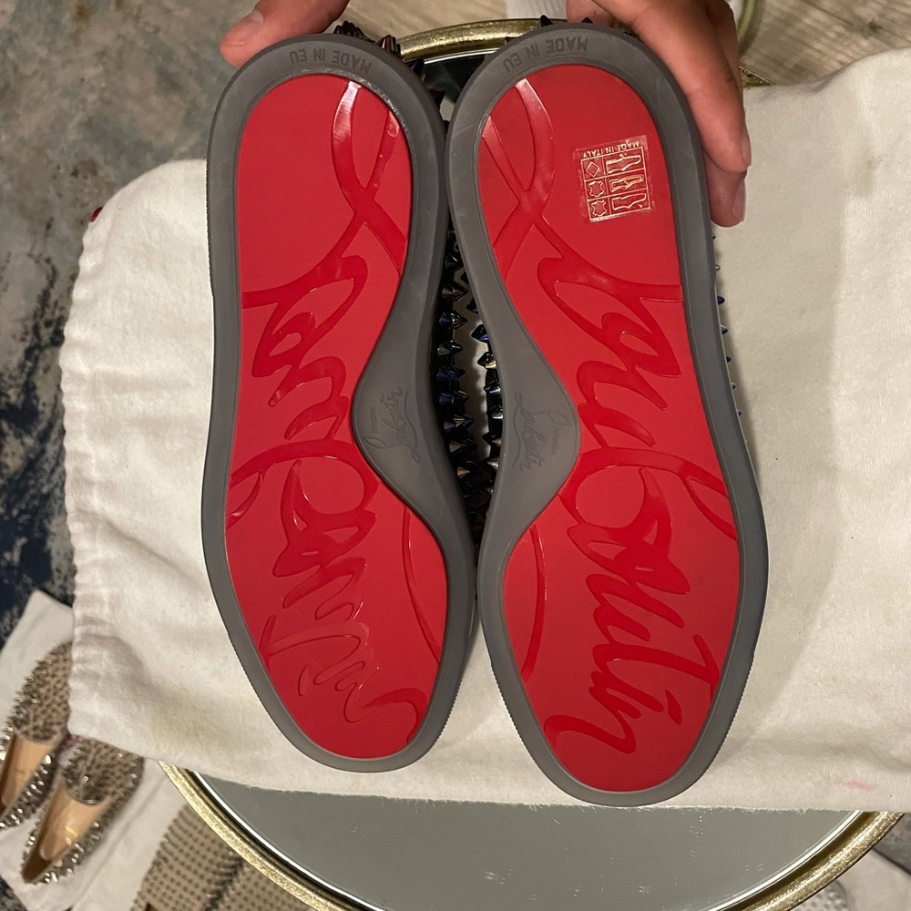 Christian Louboutin Athletic Spike Sneakers 40 EU - Picture 3 of 4